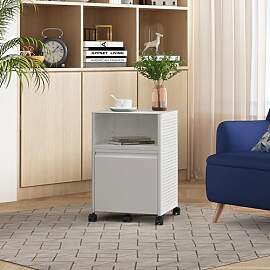 [en.casa] Rollcontainer mit Schublade Velvevn