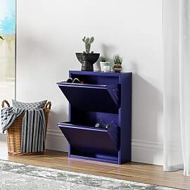 [en.casa] Schuhschrank Sokndal Schuhkipper mit 2