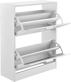 [en.casa] Schuhschrank Sykkylven Schuhkipper mit 2 