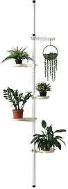 [en.casa] Teleskop Blumenregal 110-305 cm