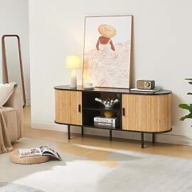 [en.casa] TV Schrank Tvedestrand Lowboard mit 2