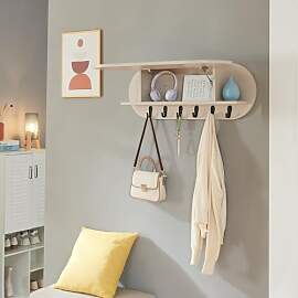 [en.casa] Wandgarderobe mit Ablage Vilkön