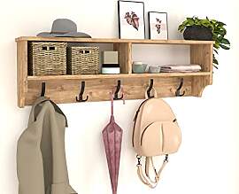 [en.casa] Wandgarderobe Åstorp 120 x 22 x 37 cm