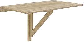 [en.casa] Wandklapptisch 100x60x58cm Klappbarer