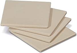 Enders® PIZZASTEINE 8811 4er-Set, 19 cm x 19 cm,