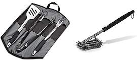 Enders® Premium GRILLBESTECK Edelstahl 3-Set INKL 