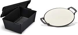 Enders Switch Grid Dutch Oven Rib Roaster Schwarz