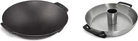Enders Switch Grid Wok schwarz, aus massiv,