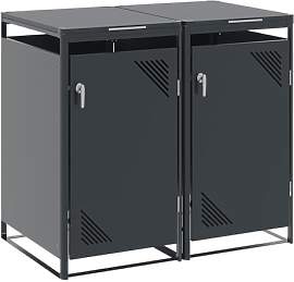 Endorphin Design Mülltonnenbox, 2er, 240 l, in