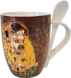 Enesco Tasse mit Löffel, individuell, Motiv: Der