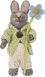 Én Gry & Sif handgefilzter Osterhase mit