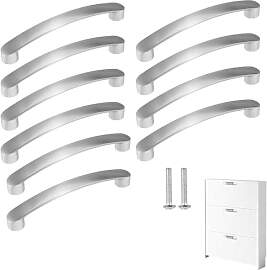 EnixwH 10 Stück 96 MM Lochabstand Küchenschrank