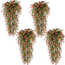 EnixwH 4 Stück Künstliche Pflanzen