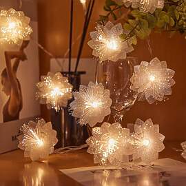 ENLACE Blumen-Lichterkette, 2M 10 LED aus
