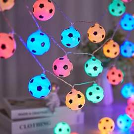 ENLACE Fußball Lichterkette, 1,5M 10 LED