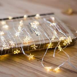 ENLACE LED Sternenlichterkette, 3M 30 LED Micro