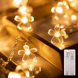 ENLACE Lichterkette Blumen, 2M 10 LED