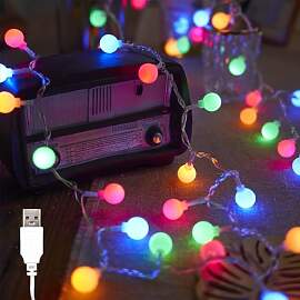 ENLACE Lichterkette Innen, 6M 40 LED Lichterkette
