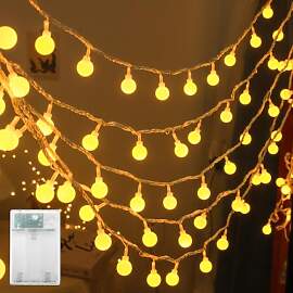 ENLACE Lichterkette Kugeln, 5M 50 LED Kugel