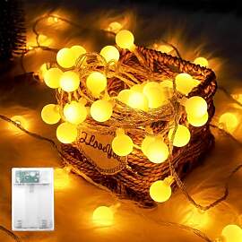 ENLACE Lichterkette Kugeln, 6M 40 LED Kugel