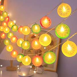 ENLACE Lichterkette Zitronen, 1,5M 10 LED