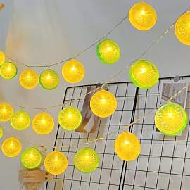 ENLACE Zitronen Lichterkette, 1,5M 10 LED