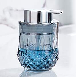 Enra seifenspender Glas,10oz Silber Badezimmer