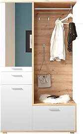 ENTRA Flurgarderoben Set in Artisan Eiche Optik,