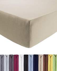 Entspanno Luxus Spannbettlaken 180-200 bis