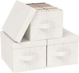 ENUMAIL Faltbarer Aufbewahrungsbox mit Deckel,