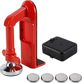 Enwye Roter tragbarer Türstopper-Alarm,