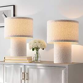 EOEYYOYB Nachttischlampe 2er Set, Moderne Vintage
