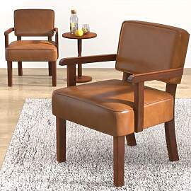EOSVALO Sessel 2 Set Wohnzimmer,Loungesessel mit