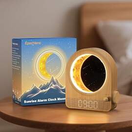 Epochleno Sonnenaufgang Licht Wecker, Schlafzimmer 