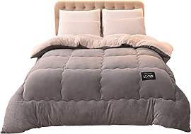 Ergocar Decke, doppelseitig, weich und warm, dick, 