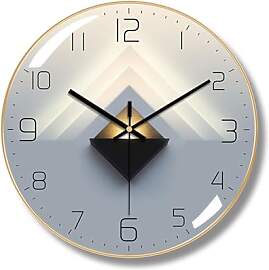 Ergocar Stille, moderne Art-Deco-Uhr, leise, nicht 