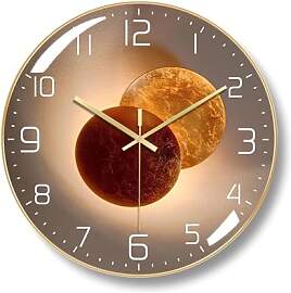 Ergocar Wanduhr, Art-Deco-Stil Moderne