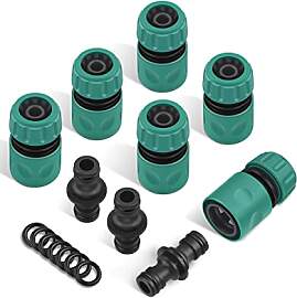ERKOON 9 Stück Schlauch Kupplung-Satz 1/2‘’