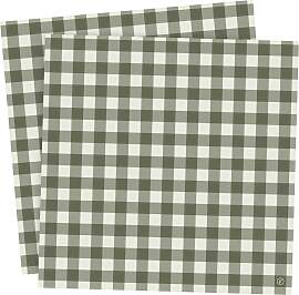 ERNST Ernst Serviette kariert 33x33 cm 20er-Pack