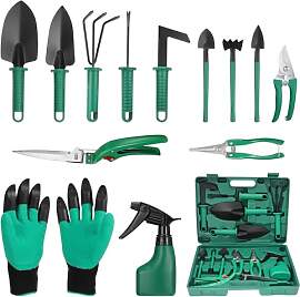 eROOSY 13 Stück Gartenwerkzeug Gartenarbeitsset,
