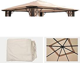 Ersatzbezug für Dach Pergola Pavillon Mira-AM