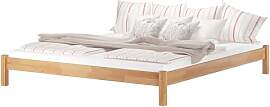 Erst-Holz®Doppelbett Futonbett ohne Kopfteil