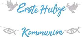 Erste Heilige Kommunion Girlande, Konfirmation