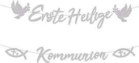 Erste Heilige Kommunion Girlande, Konfirmation