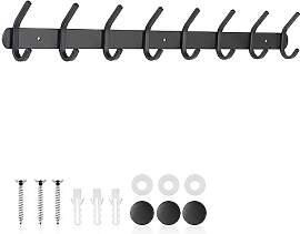 ERWEY Garderobenhaken Edelstahl, Kleiderhaken Wand 