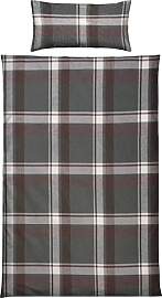 Erwin Müller Bettwäsche Edelflanell karo grün