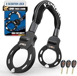 E Scooter Schloss, 8mm Dicke Kettenschloss,