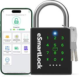 Eseesmart Smart Zahlenschloss Vorhängeschloss,