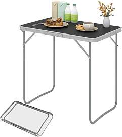eSituro Campingtisch Klapptisch auf Balkon,