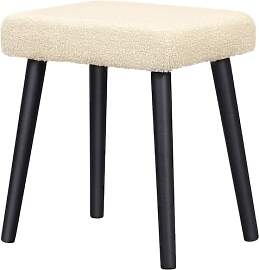 eSituro Sitzhocker Quadratischer Schminkhocker,